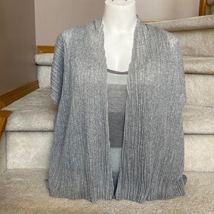 nwot eileen fisher cropped cardigan / wrap